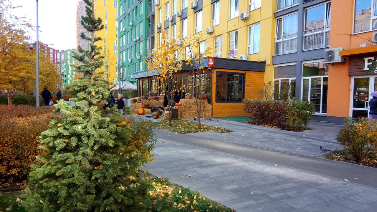 Georgeous Bright Studio In A Bright Residential Complex Comfort Town Кт-08 Kiev Luaran gambar