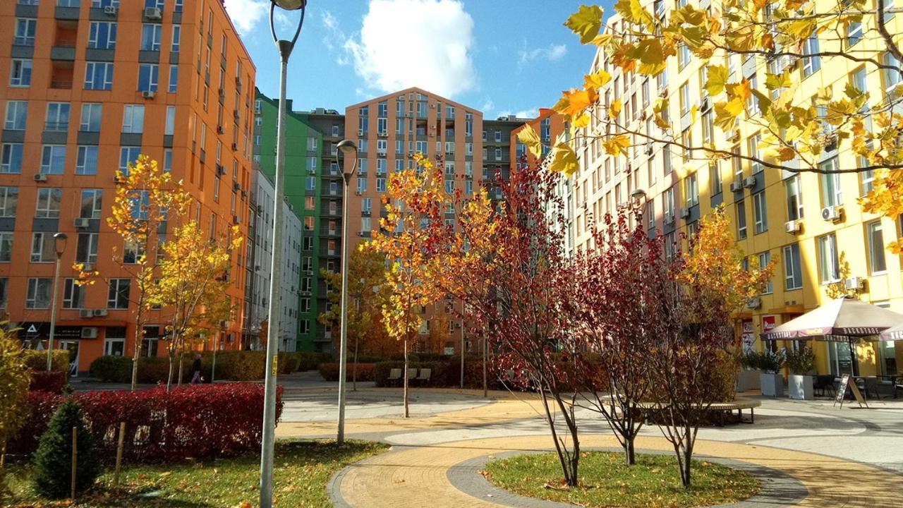 Georgeous Bright Studio In A Bright Residential Complex Comfort Town Кт-08 Kiev Luaran gambar