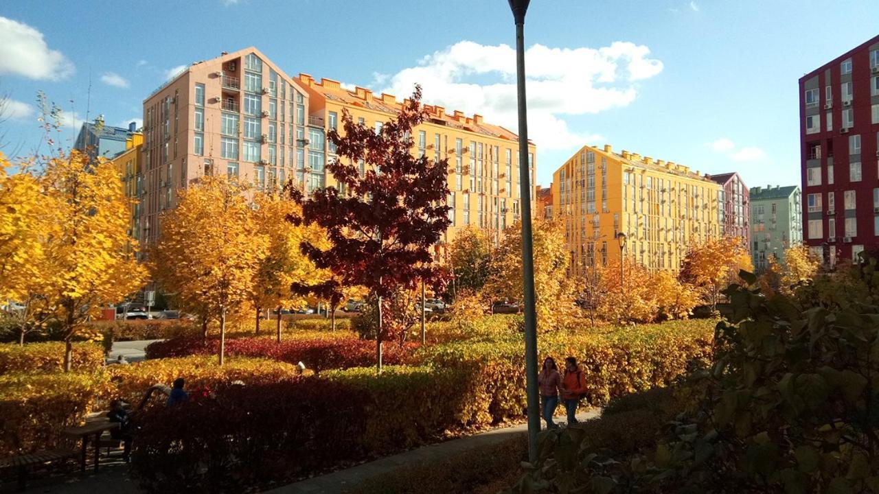 Georgeous Bright Studio In A Bright Residential Complex Comfort Town Кт-08 Kiev Luaran gambar